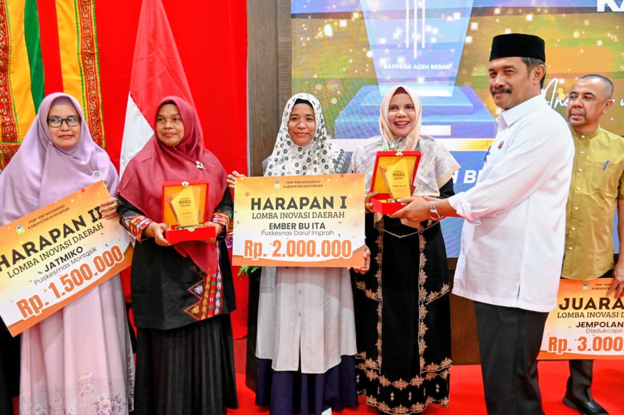 Wabup Aceh Besar Buka Penghargaan Perencanaan dan Inovasi Daerah Tahun 2025