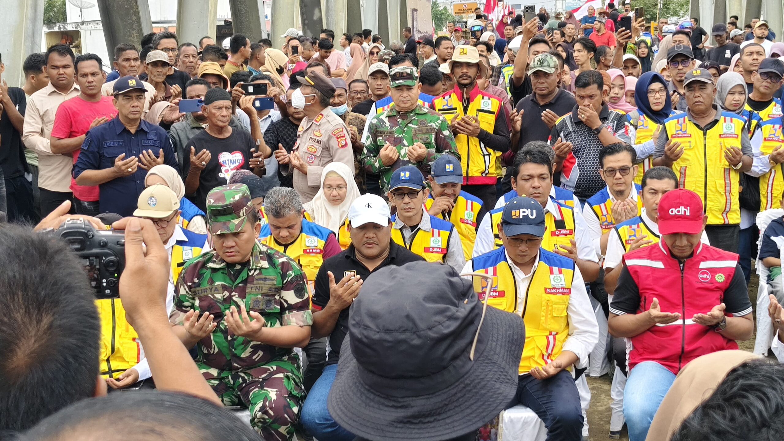 Jembatan Bailey Kutablang Rampung, Jalur Nasional Medan–Banda Aceh Kembali Normal