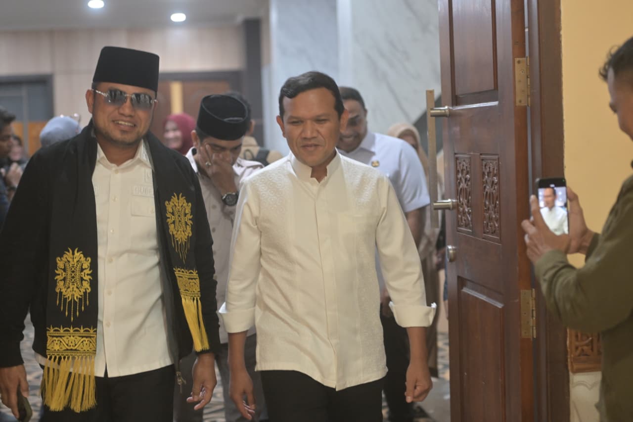 Aceh–Kaltim Perkuat Solidaritas, Wagub Fadhlullah Sambut Langsung Gubernur Rudy Mas’ud