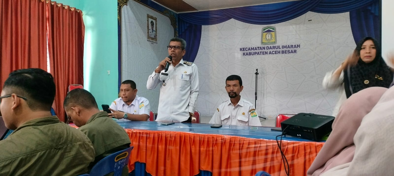 Pengimputan Usulan Program Gampong Kecamatan Darul Imarah dan Kecamatan Peukan Bada, di UDKP Darul Imarah, Aceh Besar, Kamis (22/1/2026). FOTO/MC ACEH BESAR