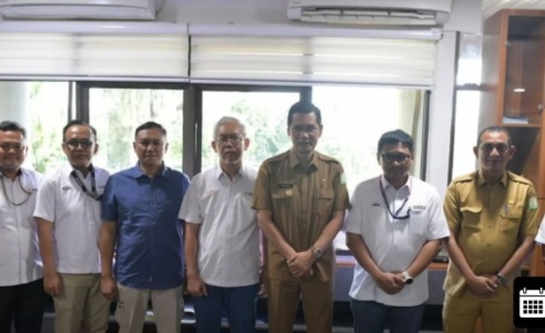 Kadisperindag Aceh Dampingi Sekda Terima Audiensi Dirut PT SBA