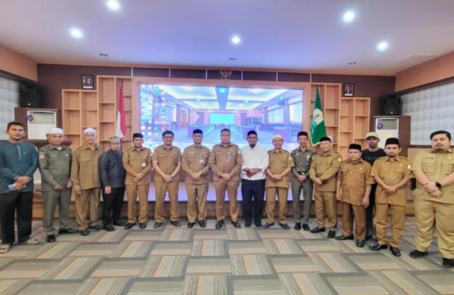 Kadis Syariat Islam Aceh dan Kepala BKA Bahas Pemenuhan Kebutuhan Da’i di Wilayah Perbatasan