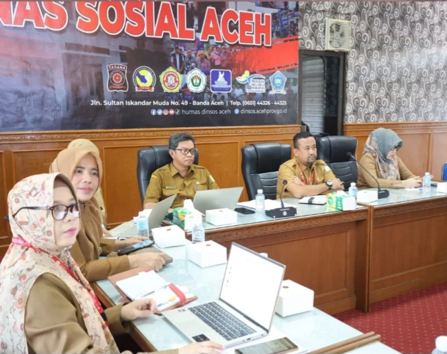 Dinas Sosial Aceh Perkuat Koordinasi Lintas Sektor untuk Penanganan Pengungsian Pascabencana