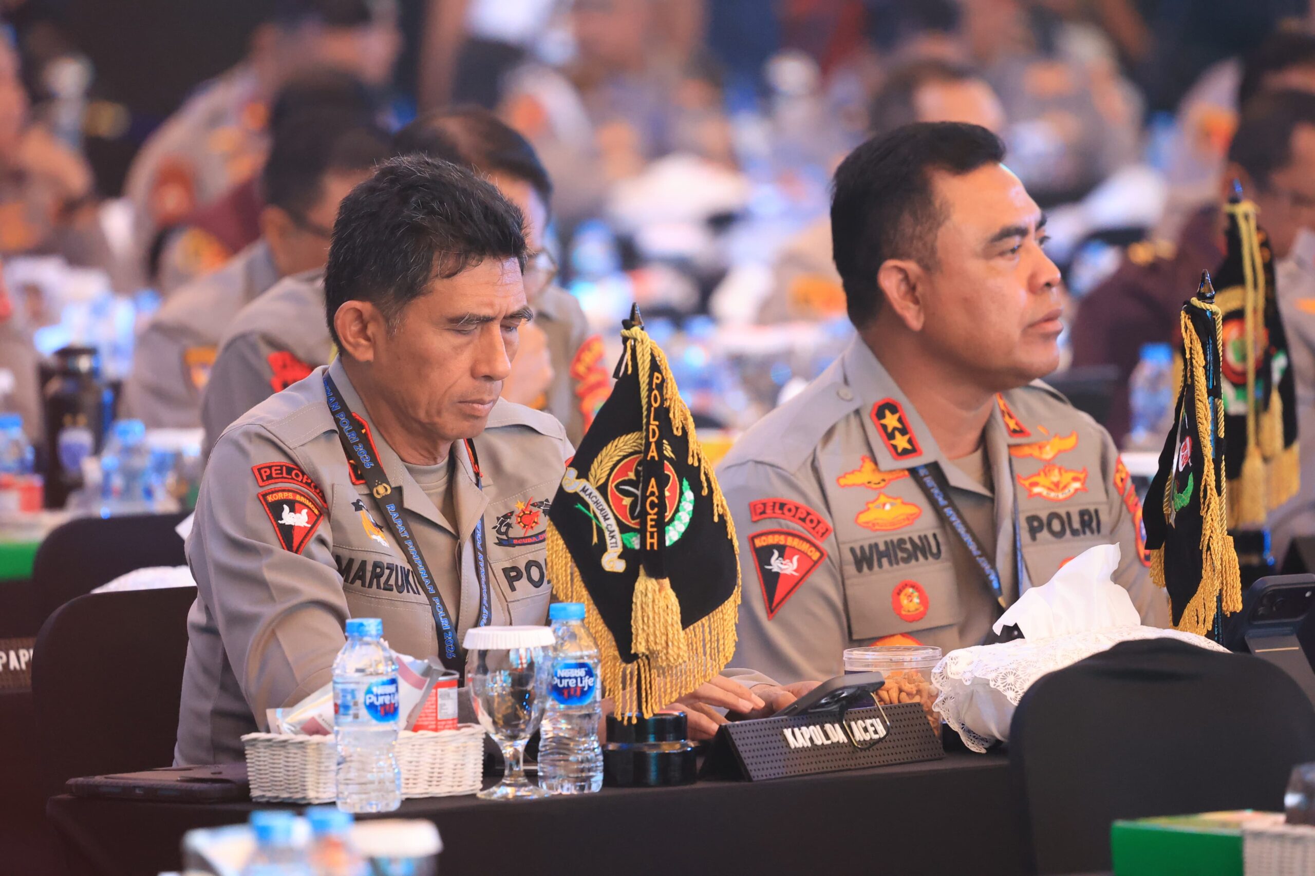 Kapolda Aceh Hadiri Rapim Polri 2026, Tekankan Peran Polri Jaga Stabilitas dan Dukung Program Pemerintah