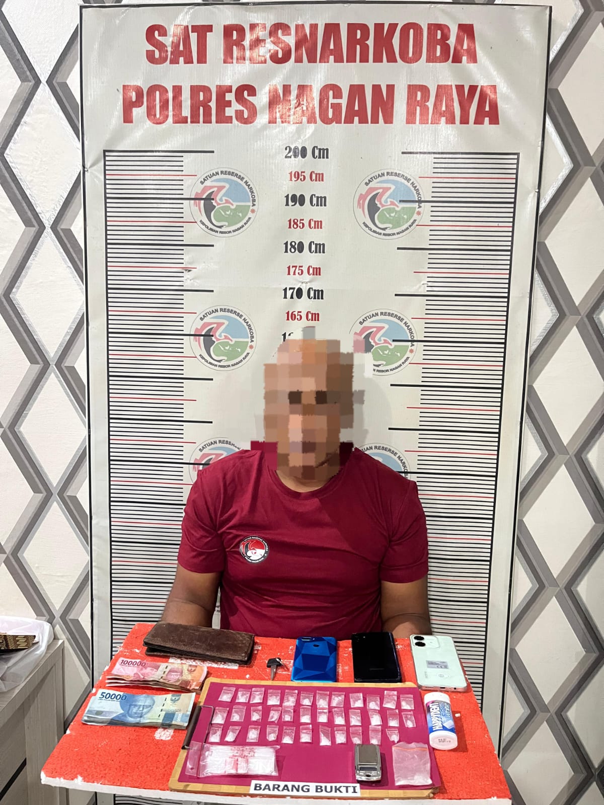 Satresnarkoba Polres Nagan Raya Berhasil Amankan 36 Paket Sabu Siap Edar