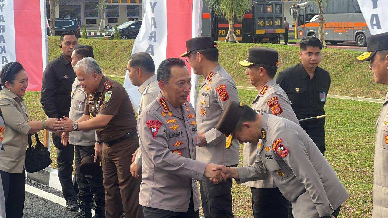 Kapolda Aceh Hadiri Pelepasan Distribusi Bantuan Kemanusiaan Polri ke Aceh, Sumut, dan Sumbar