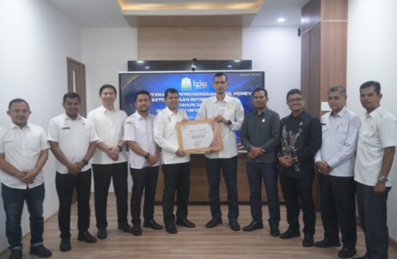 BPKA Aceh Raih Penghargaan Informatif atas Keterbukaan Informasi Publik