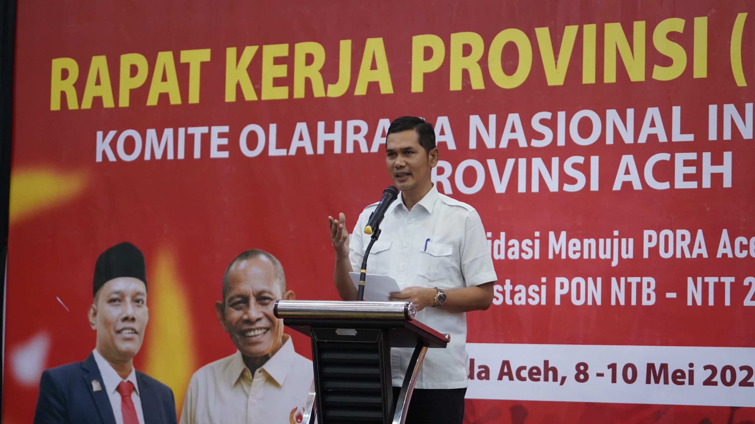 Sekda Aceh Buka Rakerprov KONI Aceh 2026, Tekankan Pembinaan Atlet Berkelanjutan