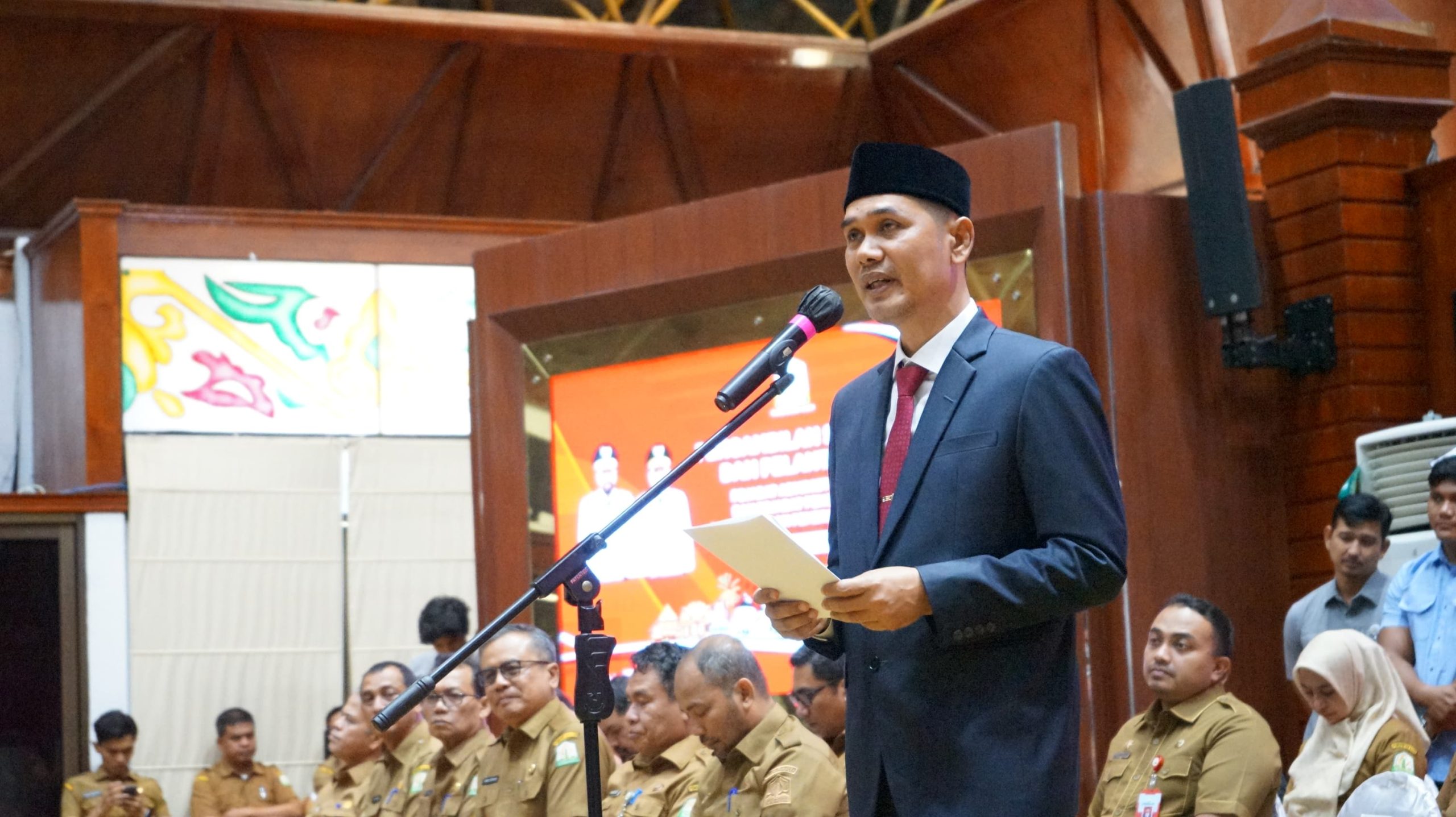 Sekda Aceh Lantik Pejabat Administrator dan Pengawas, Tekankan Percepatan Kinerja Pemerintah