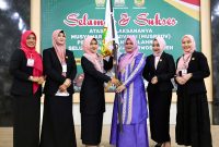 Mukarramah Fadhlullah terpilih aklamasi sebagai Ketua PERWOSI Aceh masa bakti 2026–2030 pada Musprov di Aula DWP Aceh, Rabu 10/6/2026.