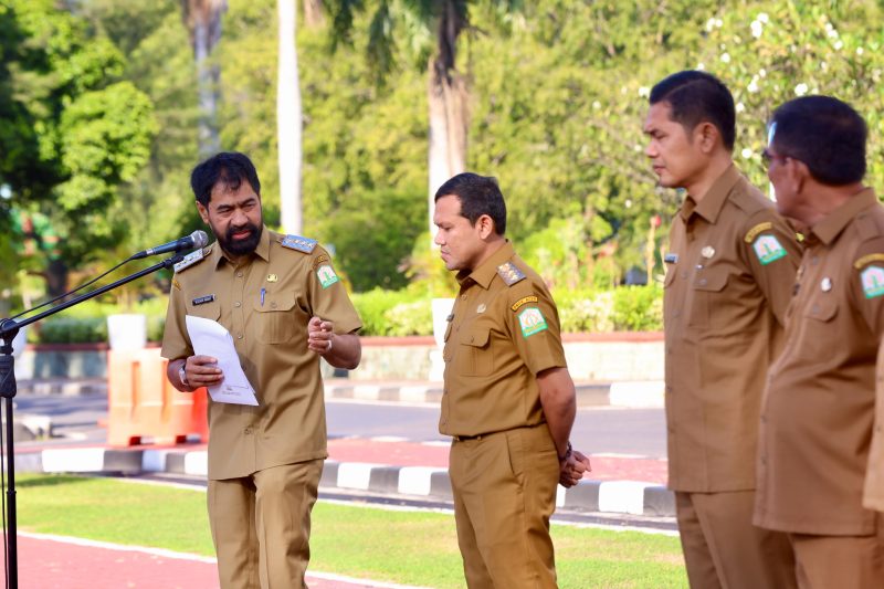 Pemerintah Aceh raih Indeks RB 82,73 A- di 2025, naik dari 79,69 BB, dengan kinerja pelayanan & digitalisasi di atas 90%, Rabu 03 Juni 2026.
