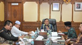 Wagub Fadhlullah, MPU Aceh & Mahkamah Syar’iyah sinergi samakan penerapan hukum waris Islam di Aceh, Kamis 04/06/2026.