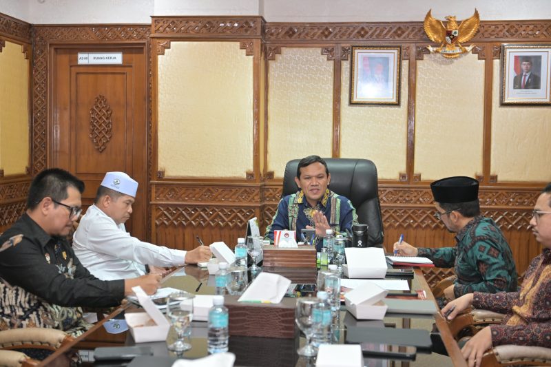 Wagub Fadhlullah, MPU Aceh & Mahkamah Syar’iyah sinergi samakan penerapan hukum waris Islam di Aceh, Kamis 04/06/2026.