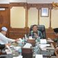 Wagub Fadhlullah, MPU Aceh & Mahkamah Syar’iyah sinergi samakan penerapan hukum waris Islam di Aceh, Kamis 04/06/2026.