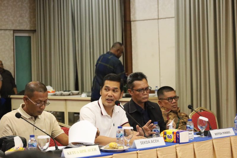 Pemprov Aceh, DPR Aceh & Forbes Aceh duduk bareng bahas revisi UUPA di Jakarta. Fokus diskusi: kewenangan & fiskal Aceh demi menata masa depan daerah, Senin 15/06/2026.