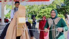 Pawai 1 Muharram 1448 H di Banda Aceh dimeriahkan 48 kontingen dengan kreasi Islami.