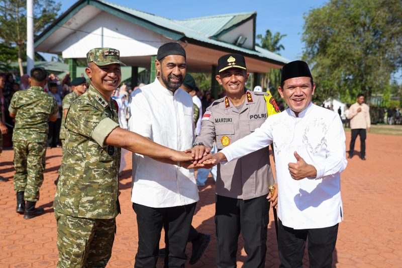 Kapolda Aceh Irjen Pol Marzuki Ali Basyah pastikan keamanan & kenyamanan investasi di Aceh saat rapat migas Blok Andaman di Kantor Gubernur, Selasa 23/6/2026.