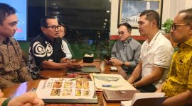 Sekda Aceh M. Nasir menghadiri pertemuan prospek pengembangan PLTS di Aceh bersama PLN Pusat, PLN Aceh, Kementerian Komdigi, dan Kadis ESDM Aceh, Jumat 26/6/2026 di Jakarta.
