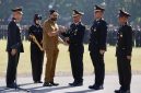 Gubernur Aceh Muzakir Manaf atau Mualem mengucapkan Selamat Hari Bhayangkara ke-80 di Banda Aceh, Rabu 1/7/2026. 