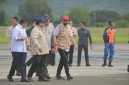 Gubernur Aceh Muzakir Manaf menyampaikan apresiasi kepada Presiden Prabowo Subianto atas peresmian Bendungan Keureuto di Aceh Utara dan Bendungan Rukoh di Pidie, Jumat 10/7/2026. 