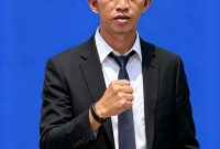 Riskan Fitra Reje (Kepala Desa) Bahgie Bertona.(Dok: Ist)