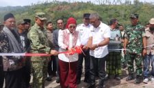 Dandim 0106/Aceh Tengah Letkol Czi Rudy Haryanto hadiri peresmian jembatan Bailey, (2/9/2026).foto.dok:Ist